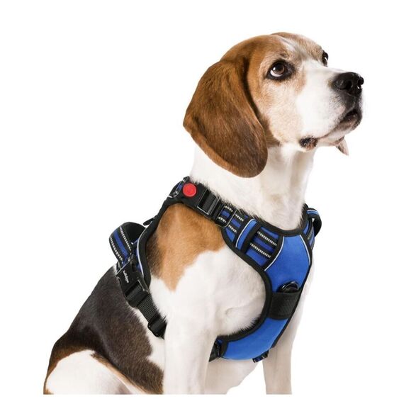 NEW Dog No Pull Harness Adjustable Soft Padded Dog Reflective Vest M - Picture 1 of 9